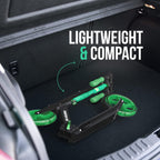 Adult Foldable Kick Scooter LED Light-Up Wheels