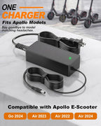 42V 2A Electric Scooter Charger 84W Adapter for 36V Lithium Battery