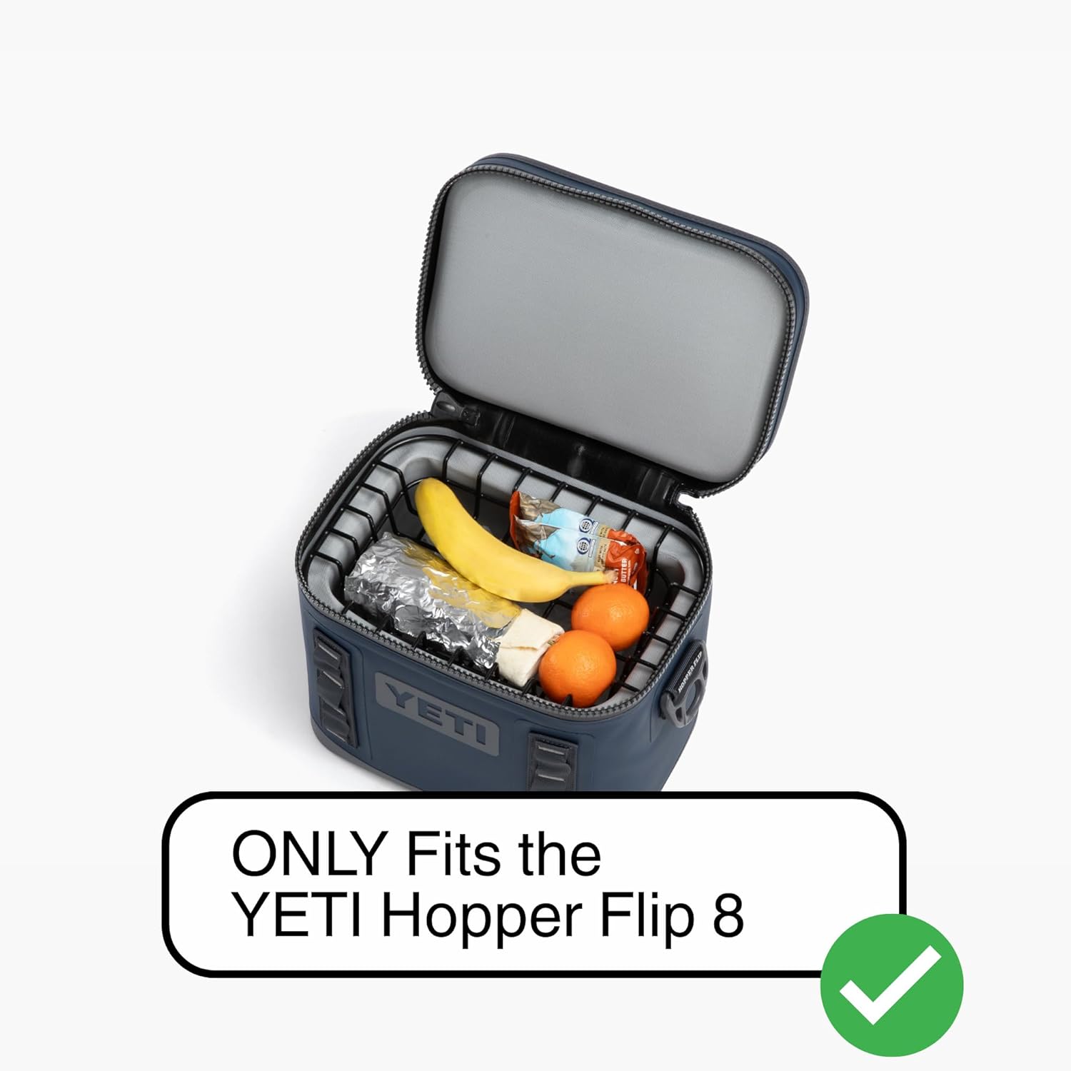 Wire Dry Goods Tray for YETI Hopper Flip 8 Cooler Basket Black