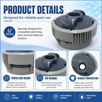 Chemical Chlorine Dispenser System Replacement 4.05in