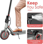 Electric Scooter 8.5in Honeycomb Tires 350W Folding Commuter
