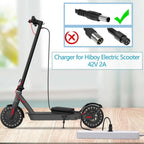 42V 2A Replacement Electric Scooter Charger with Barrel Connector