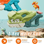 Dinosaur Water Gun Squirt Blaster 32ft Range 20oz Capacity Kids Toy