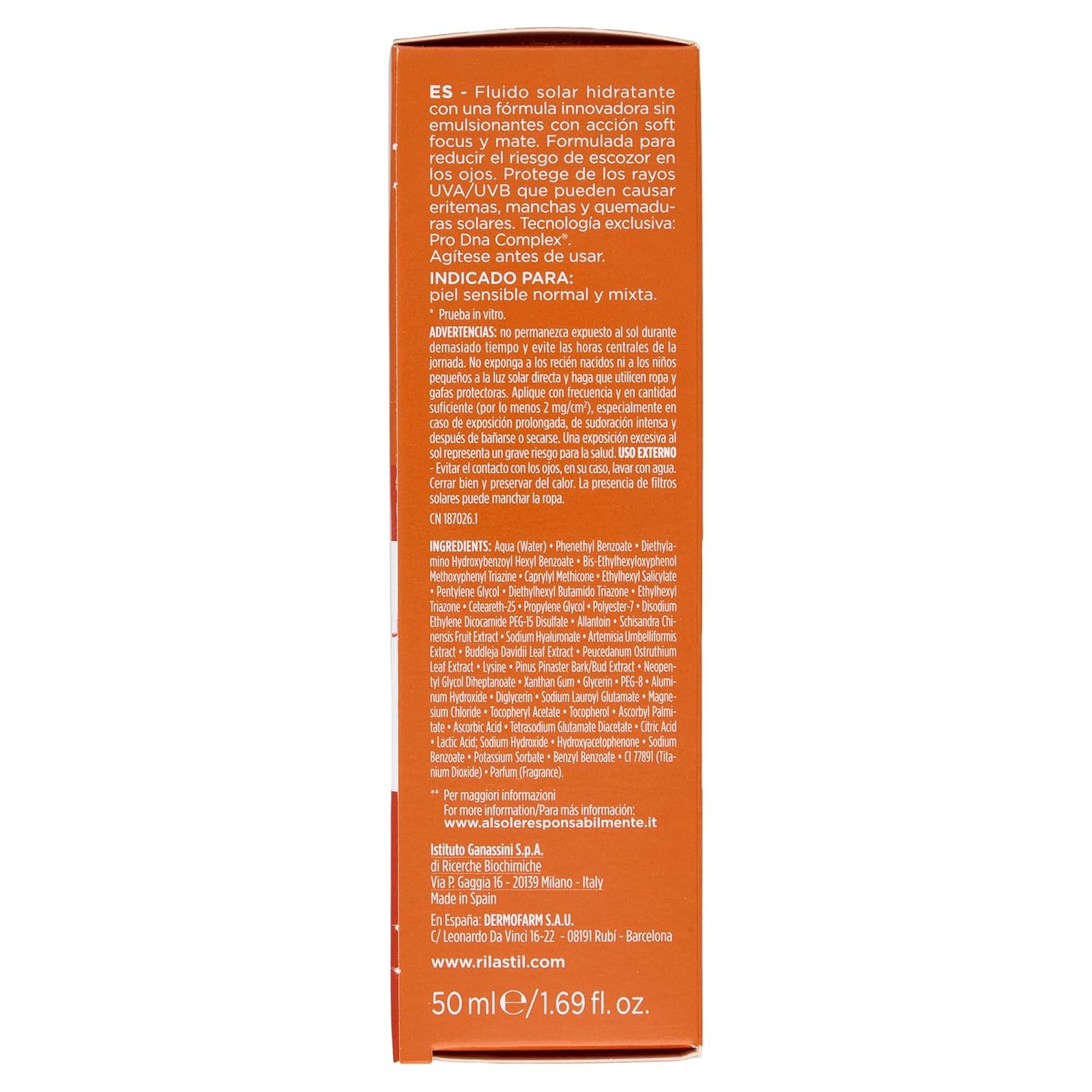 Sun Protection Face Fluid SPF 50 F50 50M