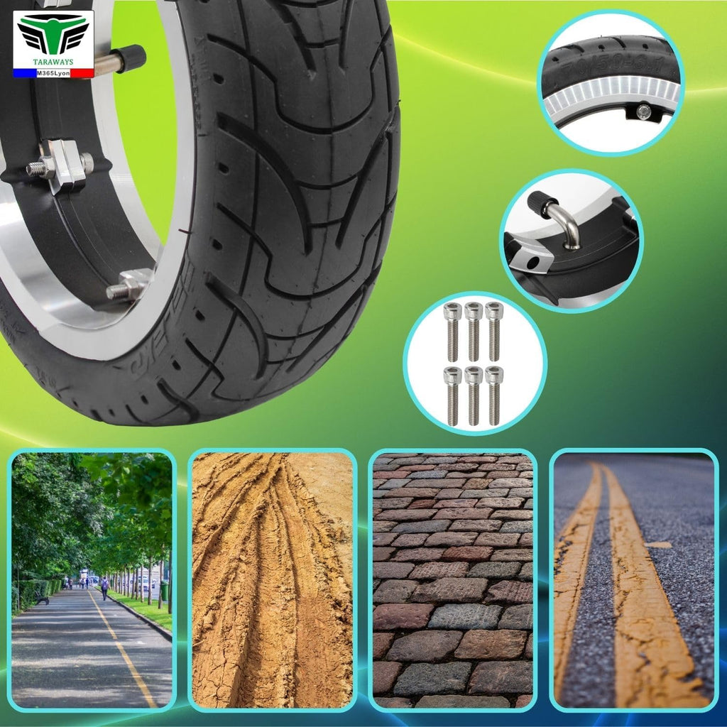 Rear Wheel Compatible With Dualtron Mini Electric Scooter 8.5x3in