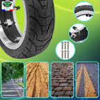 Rear Wheel Compatible With Dualtron Mini Electric Scooter 8.5x3in