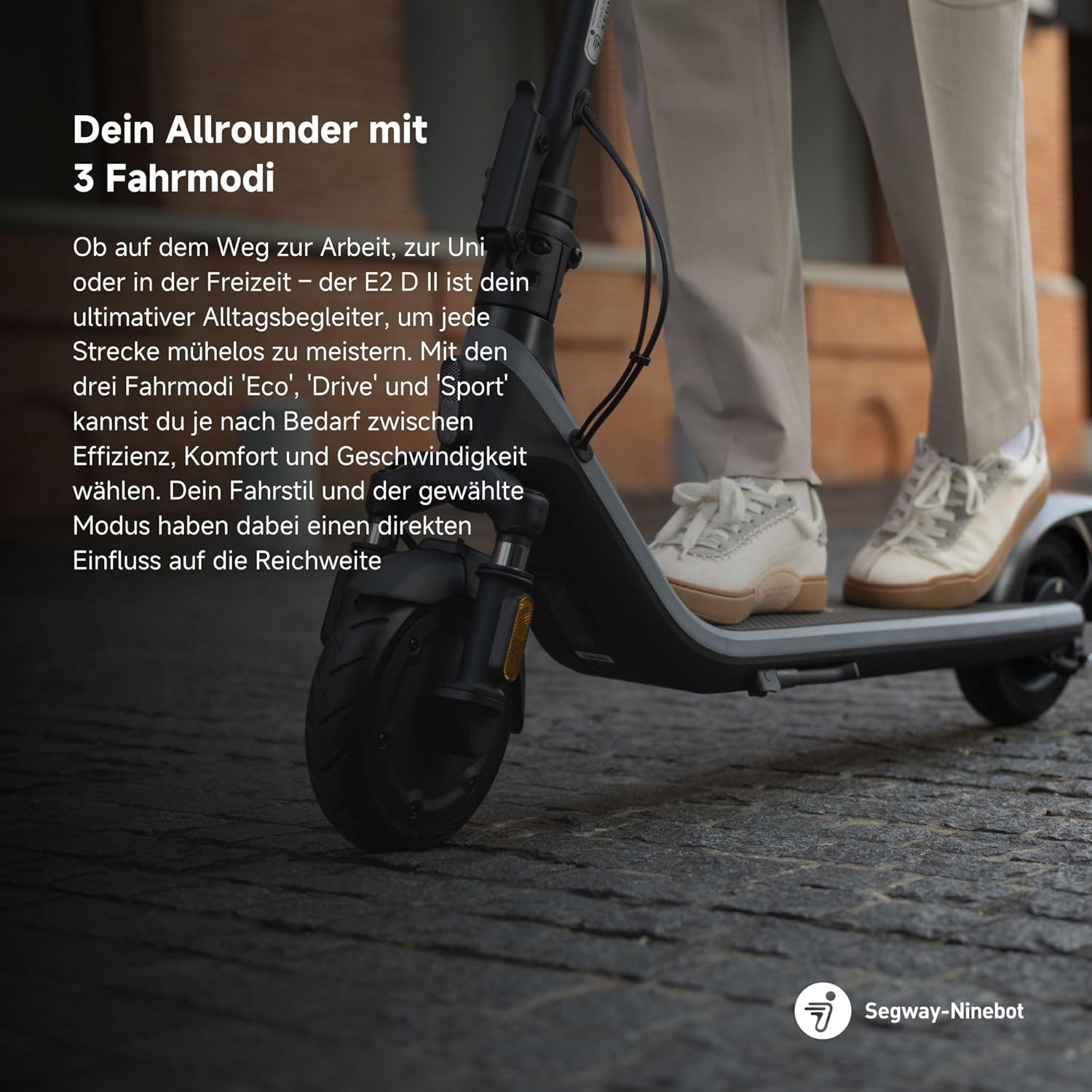 E-Scooter With Road Approval 20 km/h Black