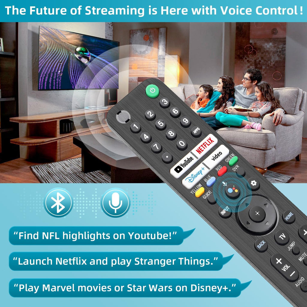 Replacement Bluetooth Voice Remote Control for Smart TV 2019-2026