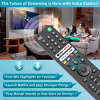 Replacement Bluetooth Voice Remote Control for Smart TV 2019-2026