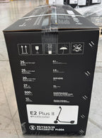 E2 Plus E II Electric Scooter 25km Range Black