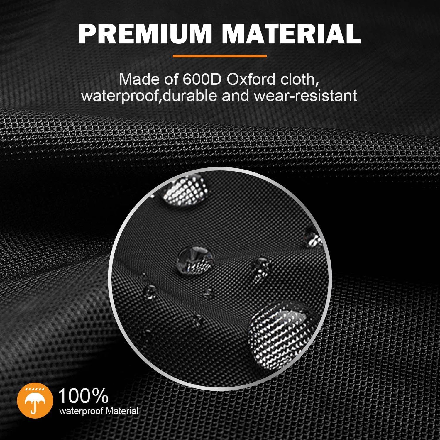 Extended Waterproof Grill Cover for 22 Inch Gas Grill