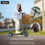 Adult Folding Electric Scooter 36V 5200mAh 8.5in Red