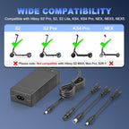 42V 2A Electric Scooter Charger for Hiboy S2 Pro KS4 NEX