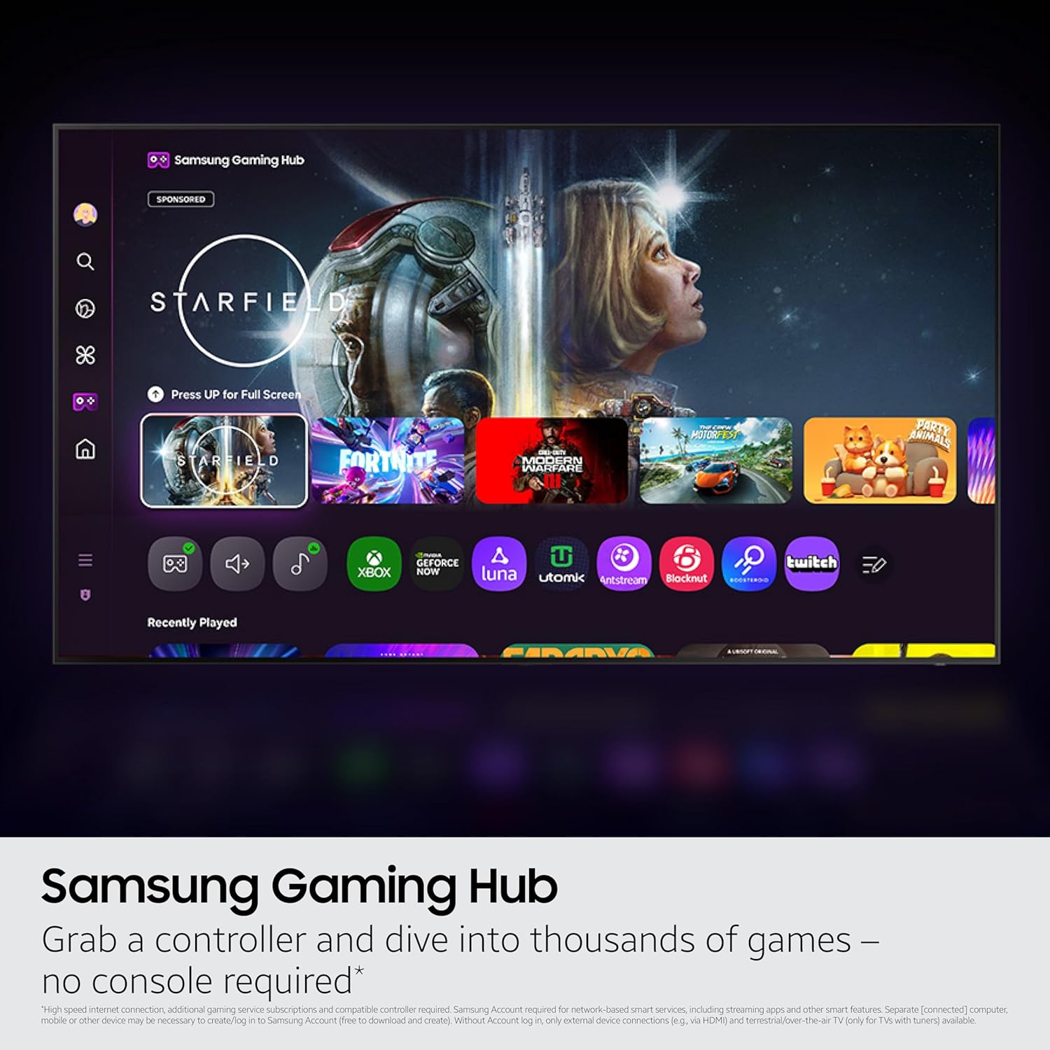 QLED Smart TV 43-Inch 4K 60Hz Q7F Series