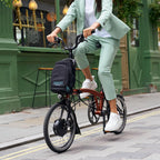 Electric C Line 4-Speed Folding E-Bike 45mi Range Flame Lacquer