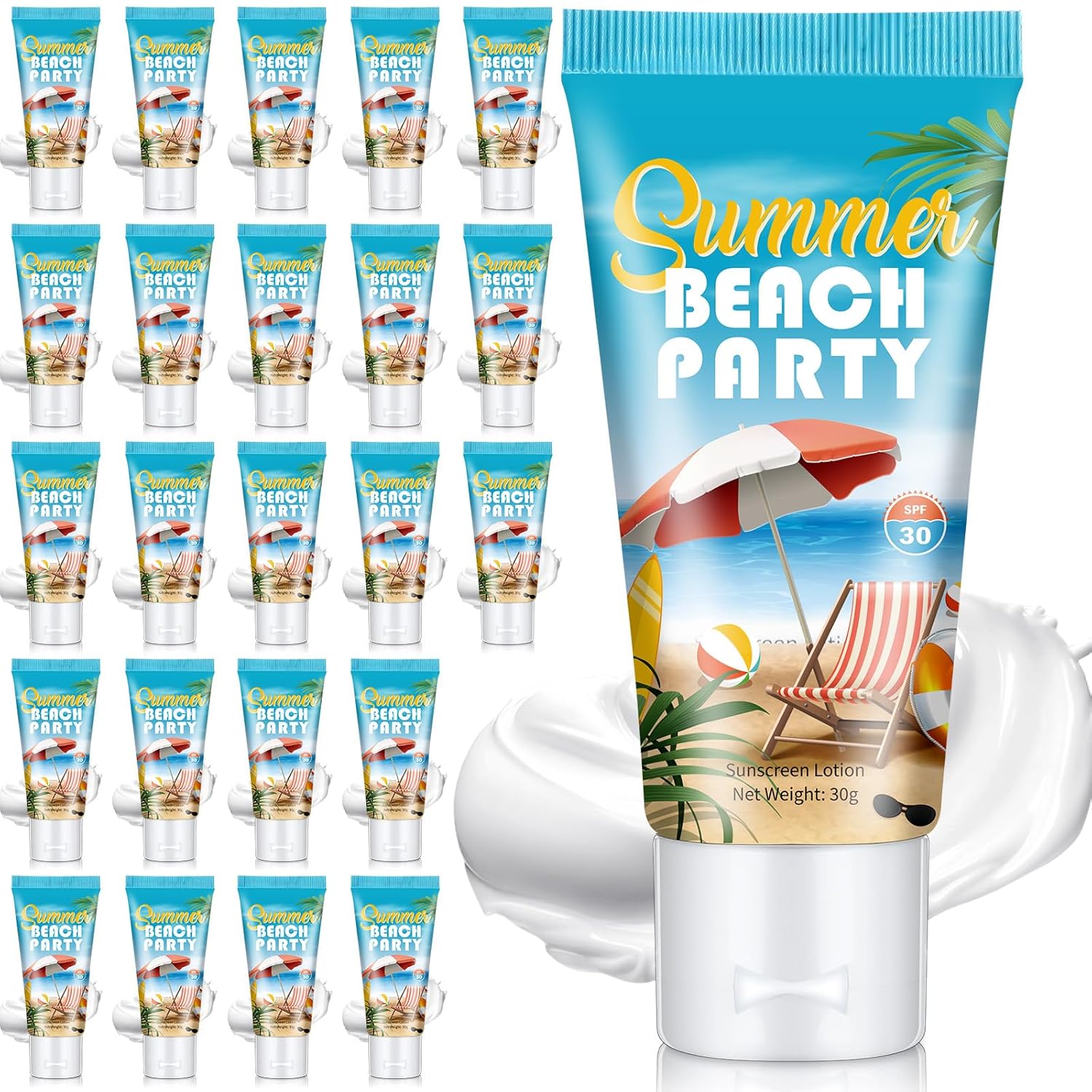 Mini Sunscreen Lotion SPF 30 Bulk 1oz Travel Size