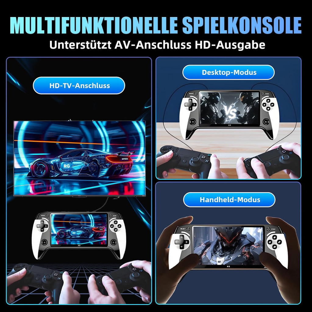 X9 Retro Handheld Game Console 5.5in 15000 Games