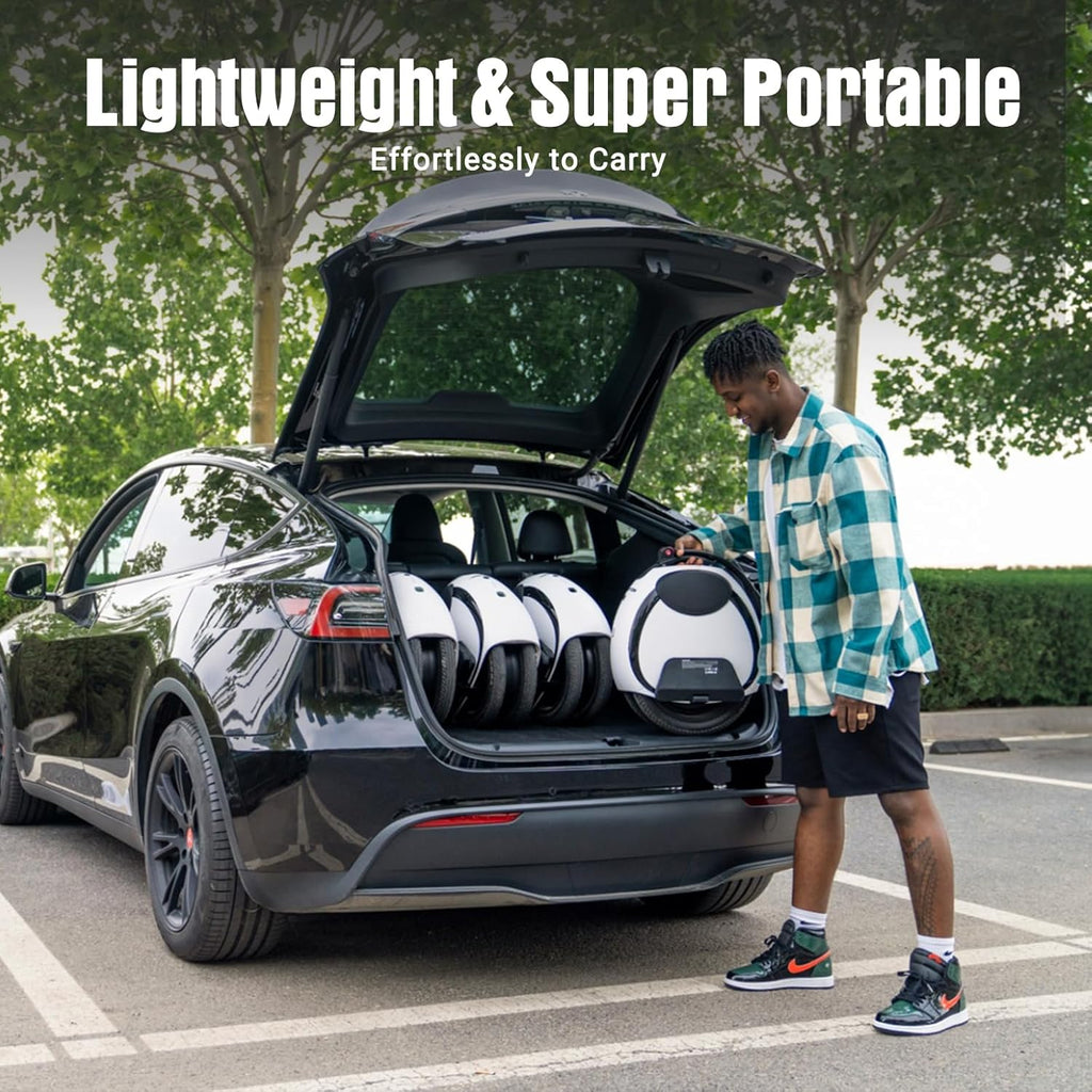 E20 Electric Unicycle With Dual-Tire Self-Balancing Design 14in