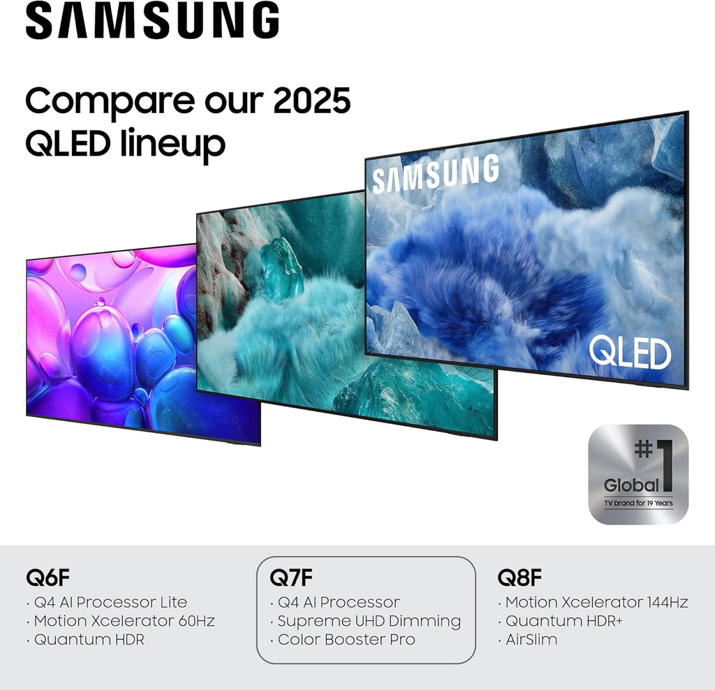 QLED Smart TV 43-Inch 4K 60Hz Q7F Series