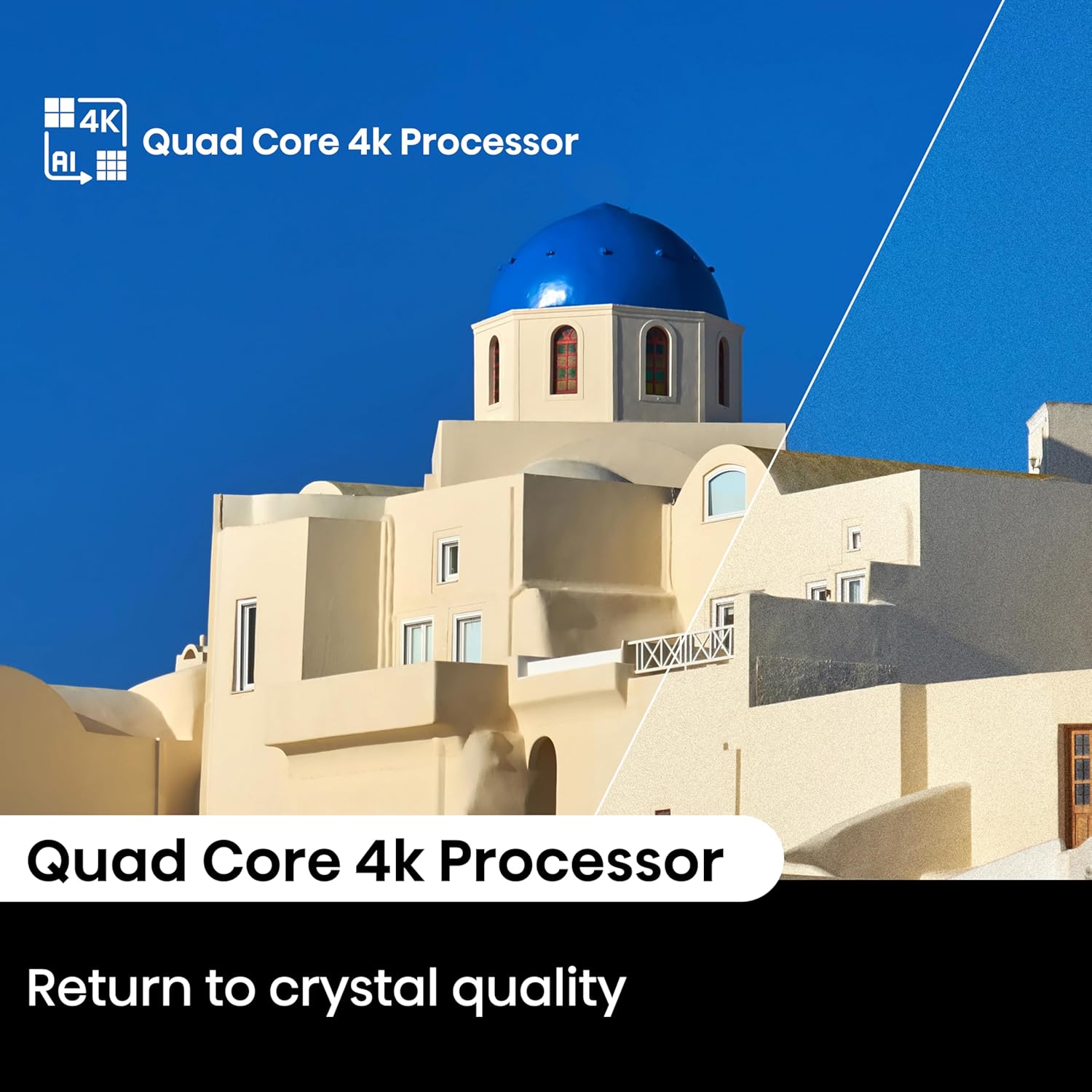 50 Inch 4K QLED Smart TV 2024 Model 50E77NQTUK