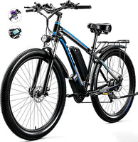 E8 Adult Electric Bicycle 48V 17.5Ah Battery 29in 21-Speed