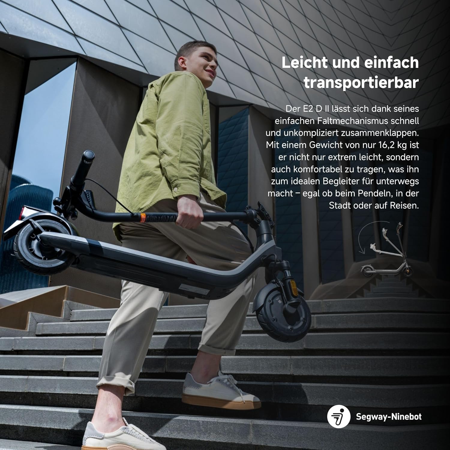E-Scooter With Road Approval 20 km/h Black