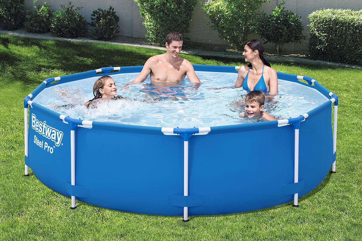 Steel Pro Frame Pool 10ft 4678L with Filter Pump